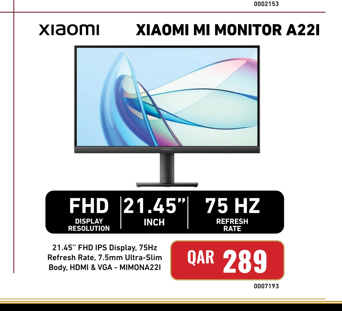 XIAOMI MI MONITOR A22I