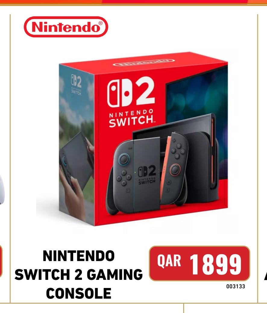 NINTENDO SWITCH 2 GAMING CONSOLE