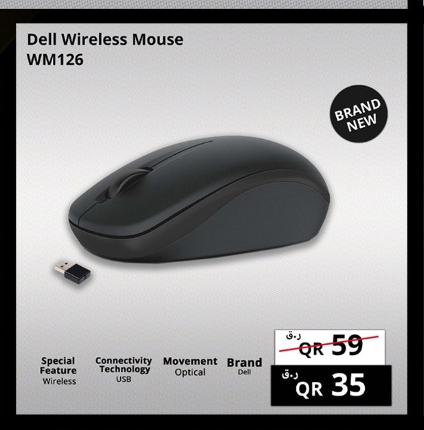 Dell Wireless Mouse WM126