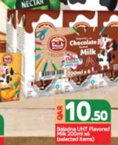 Baladna UHT Flavored Milk 200ml x6