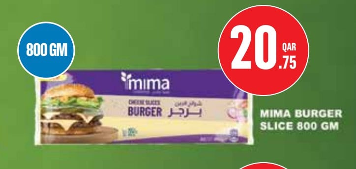 Mima Burger Slice 800 GM