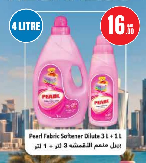 Pearl Fabric Softener Dilute 3 L + 1 L