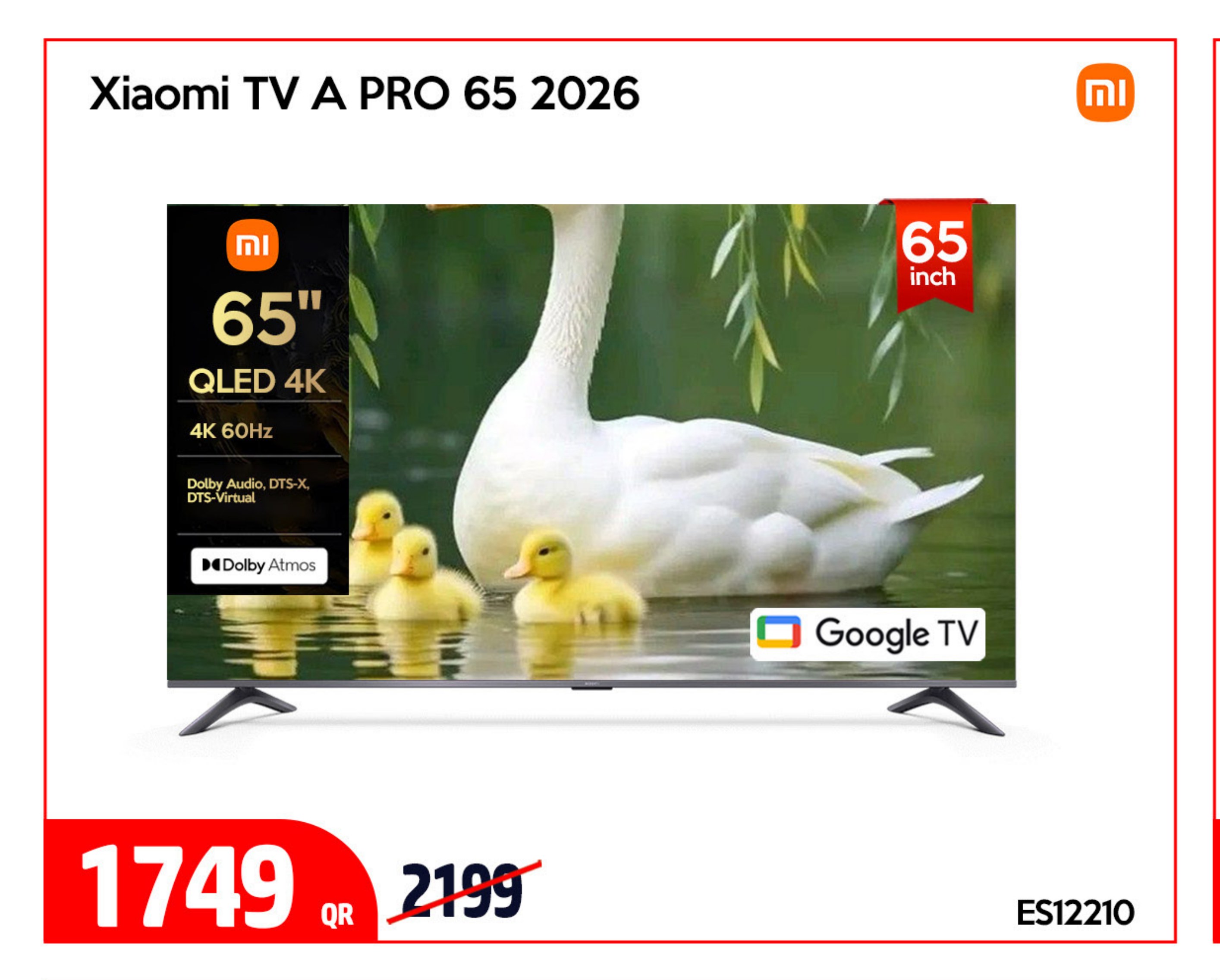 Xiaomi TV A PRO 65 2026
