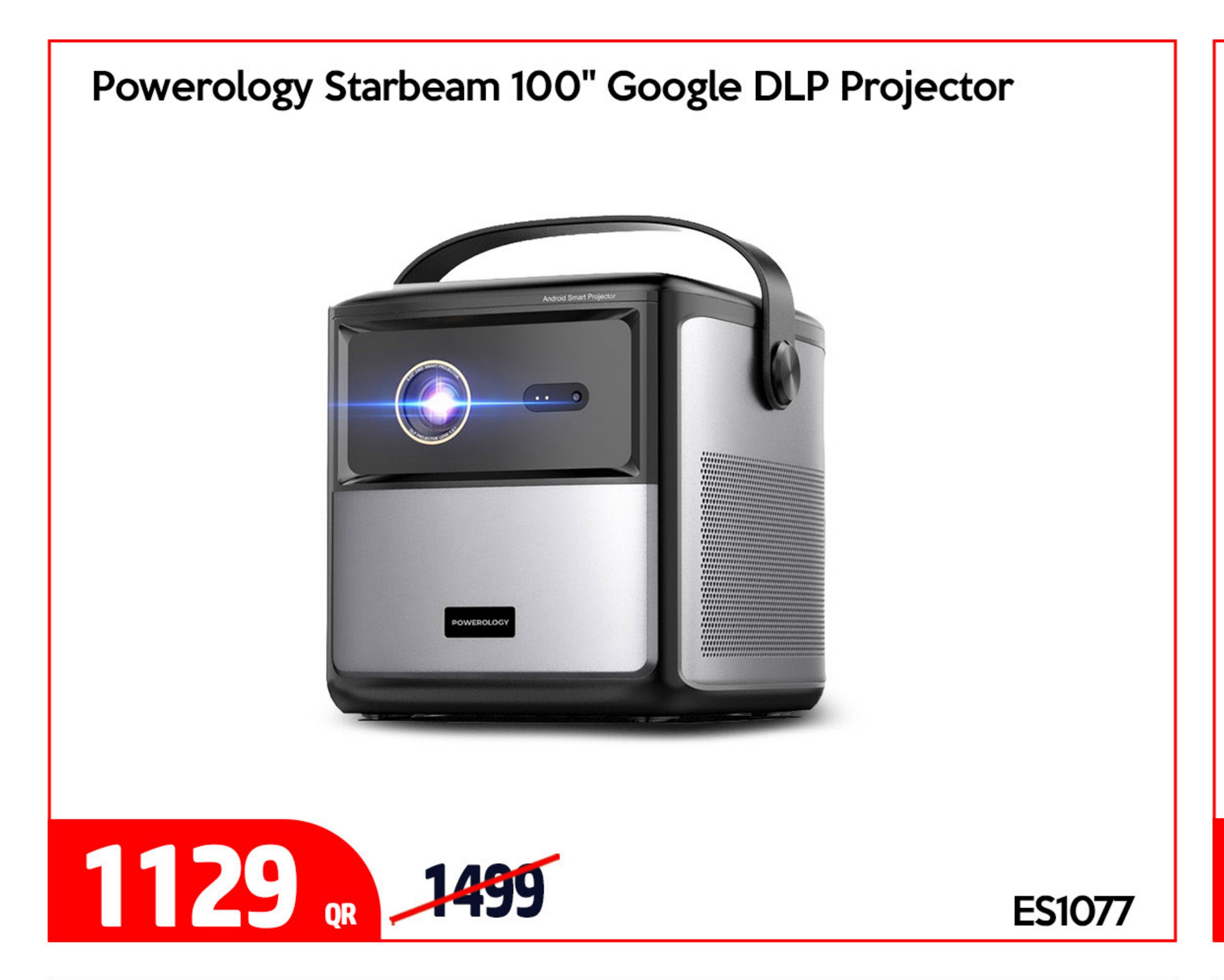 Powerology Starbeam 100" Google DLP Projector