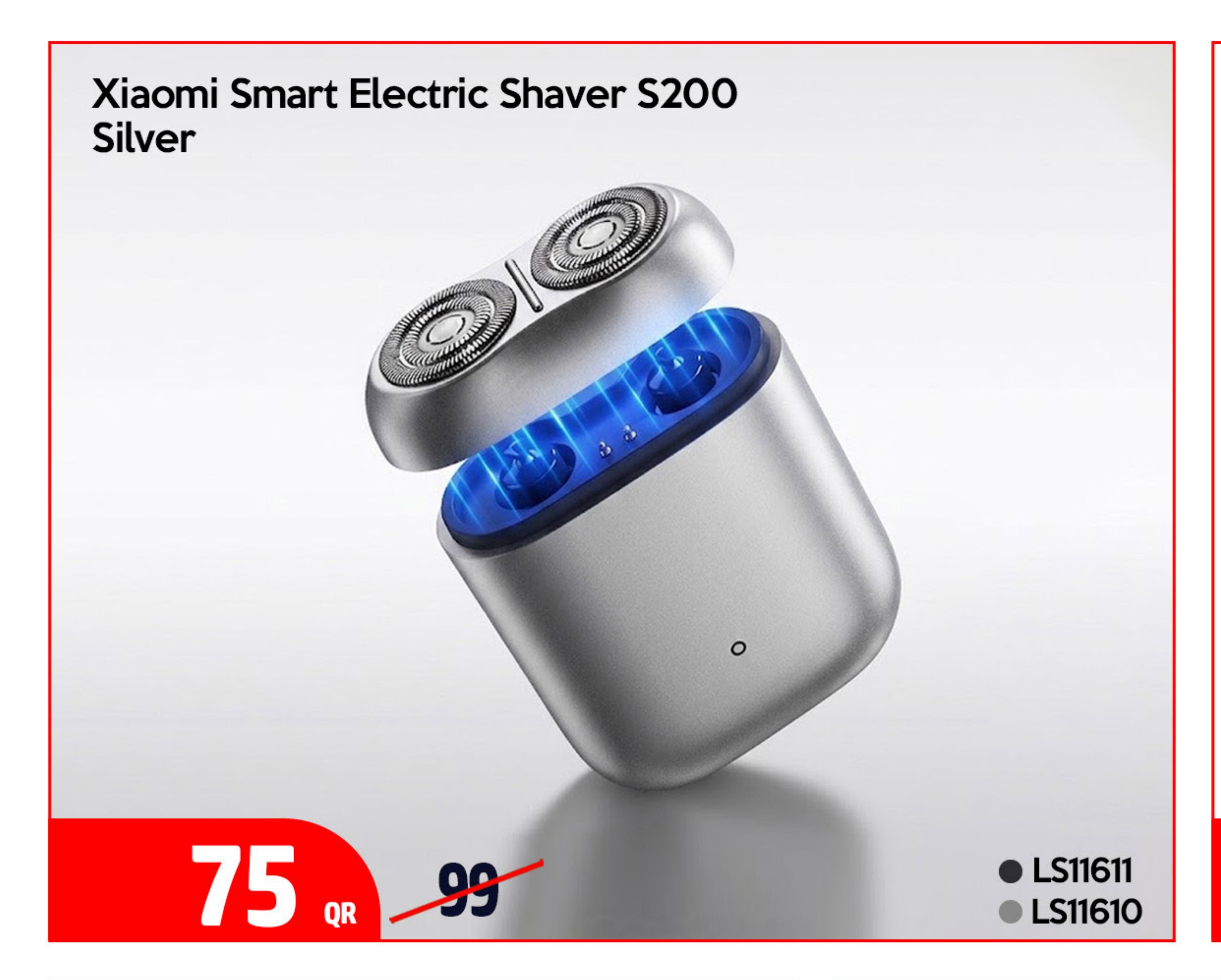 Xiaomi Smart Electric Shaver S200 Silver