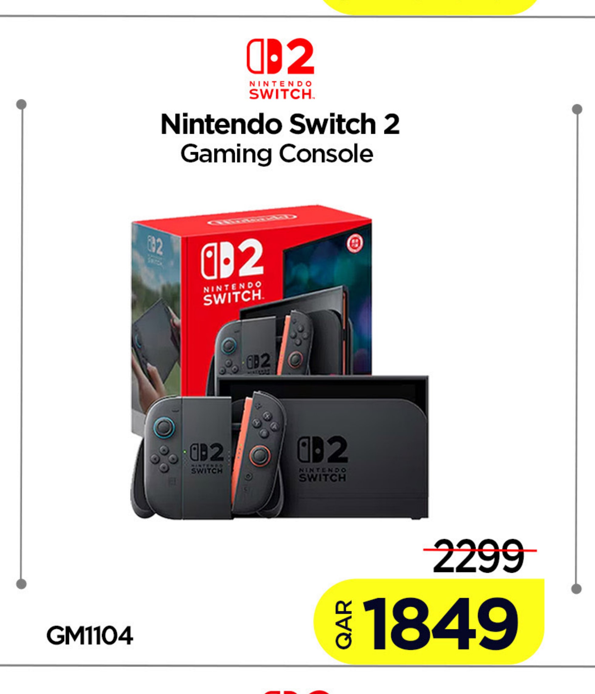Nintendo Switch 2 Gaming Console