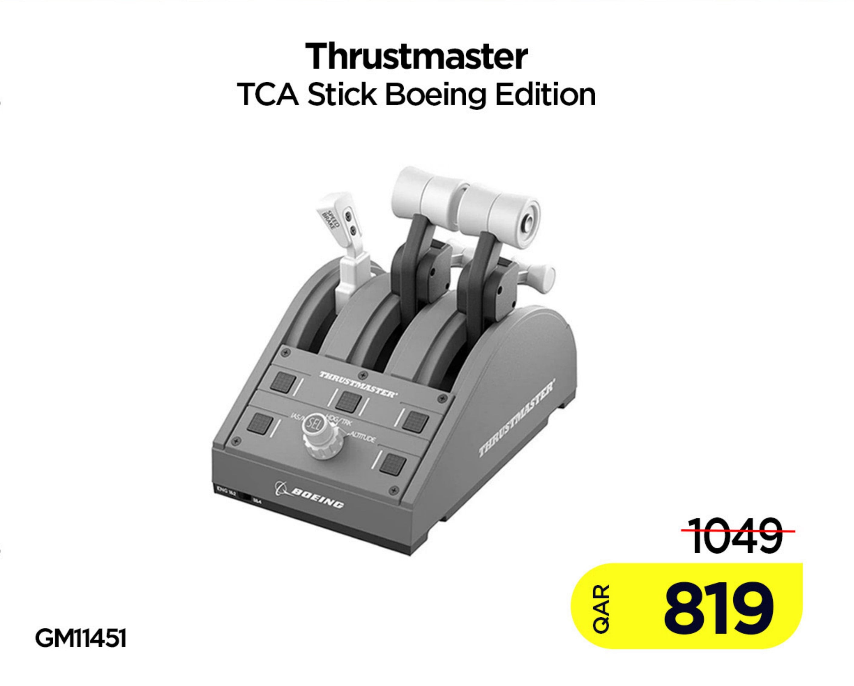 Thrustmaster TCA Stick Boeing Edition