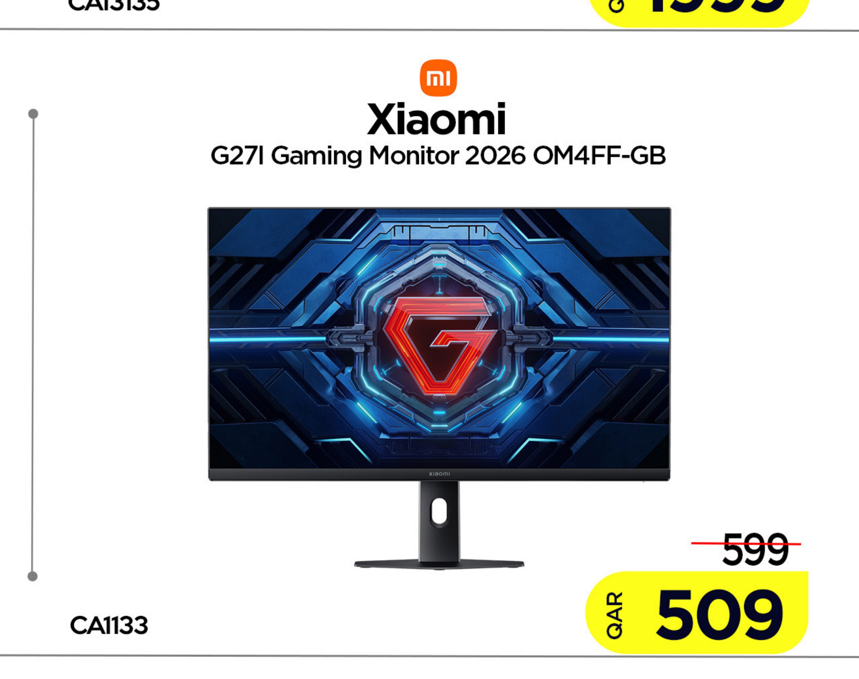 Xiaomi G27i Gaming Monitor 2026 OM4FF-GB