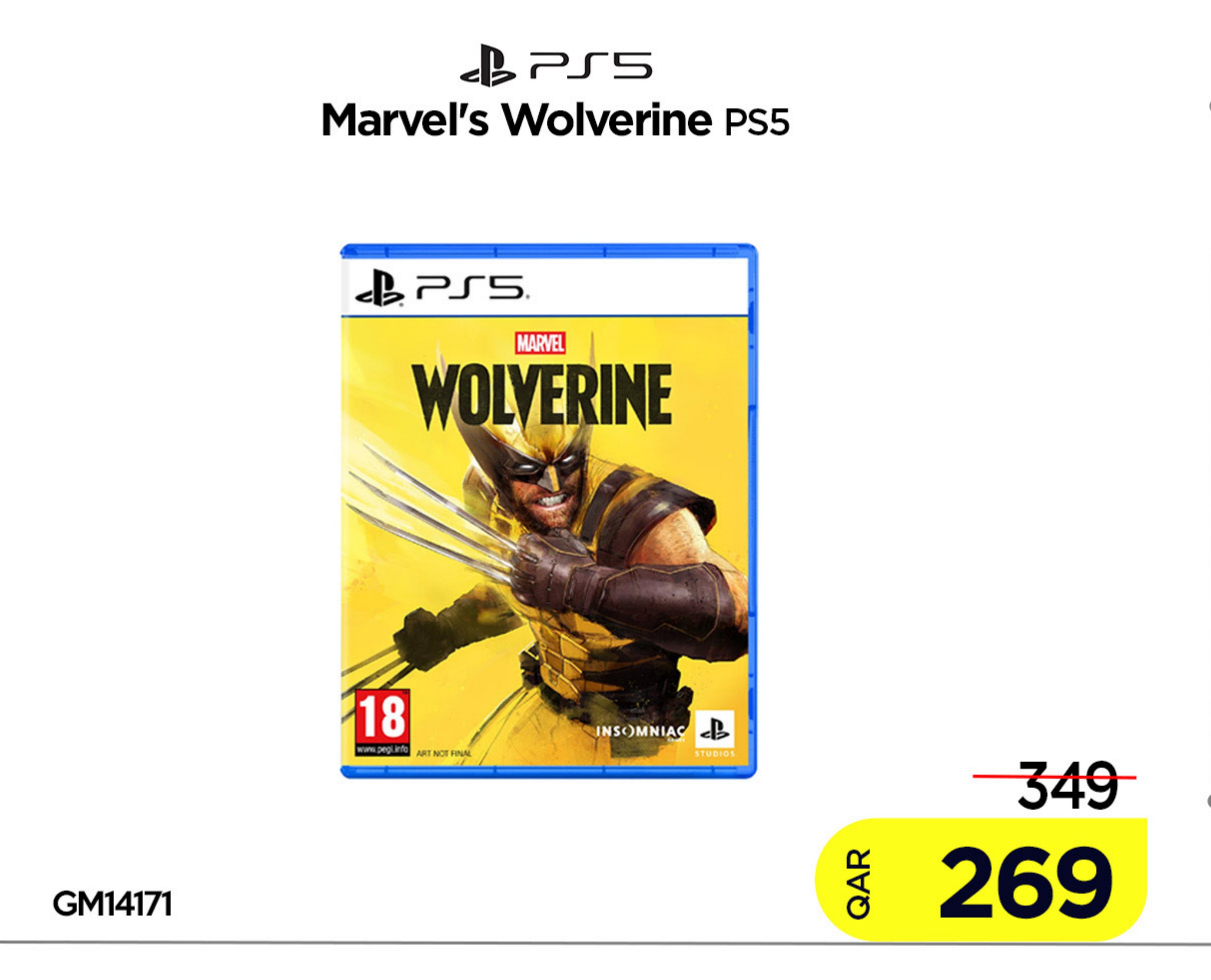 Marvel's Wolverine PS5
