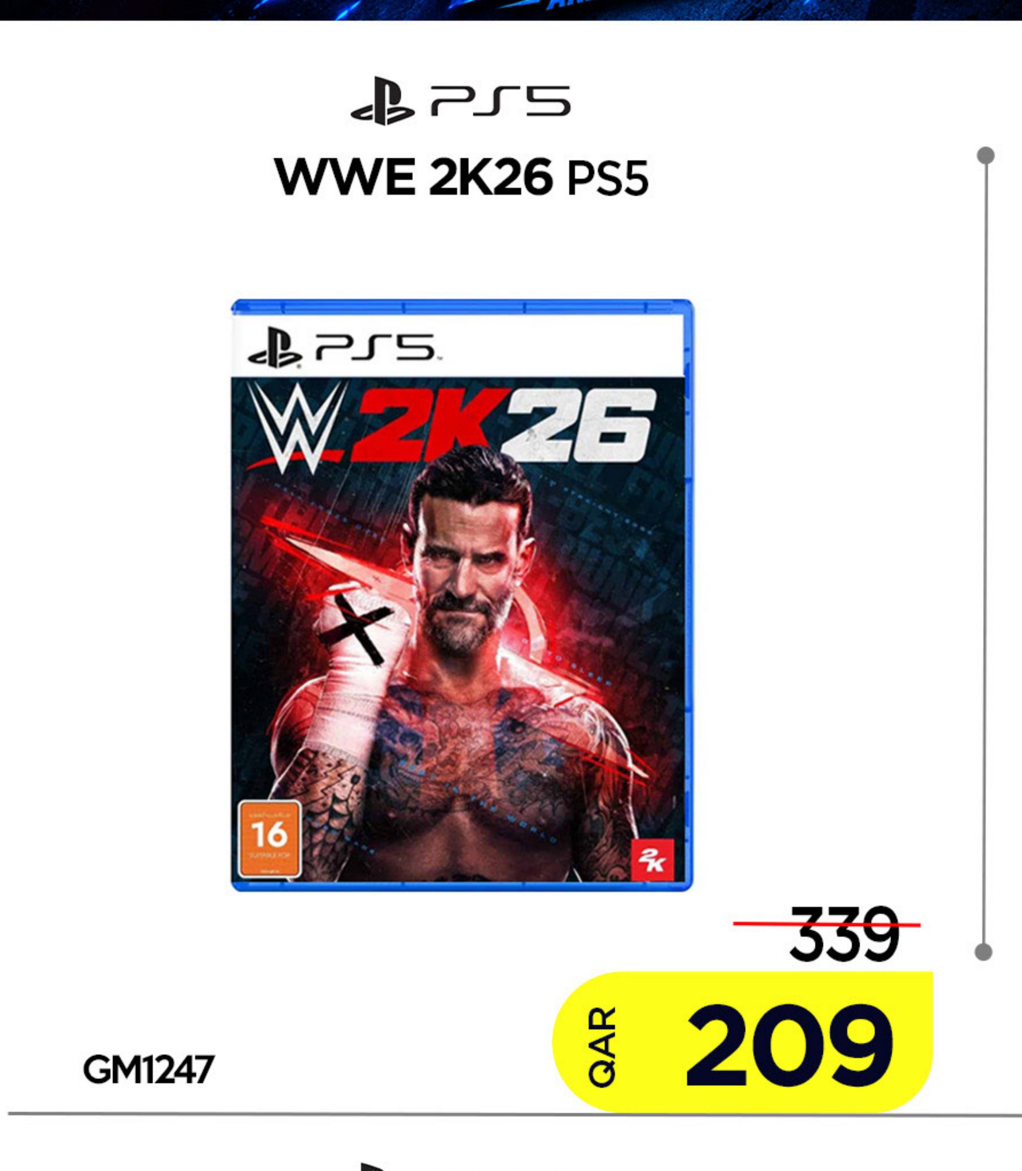 WWE 2K26 PS5