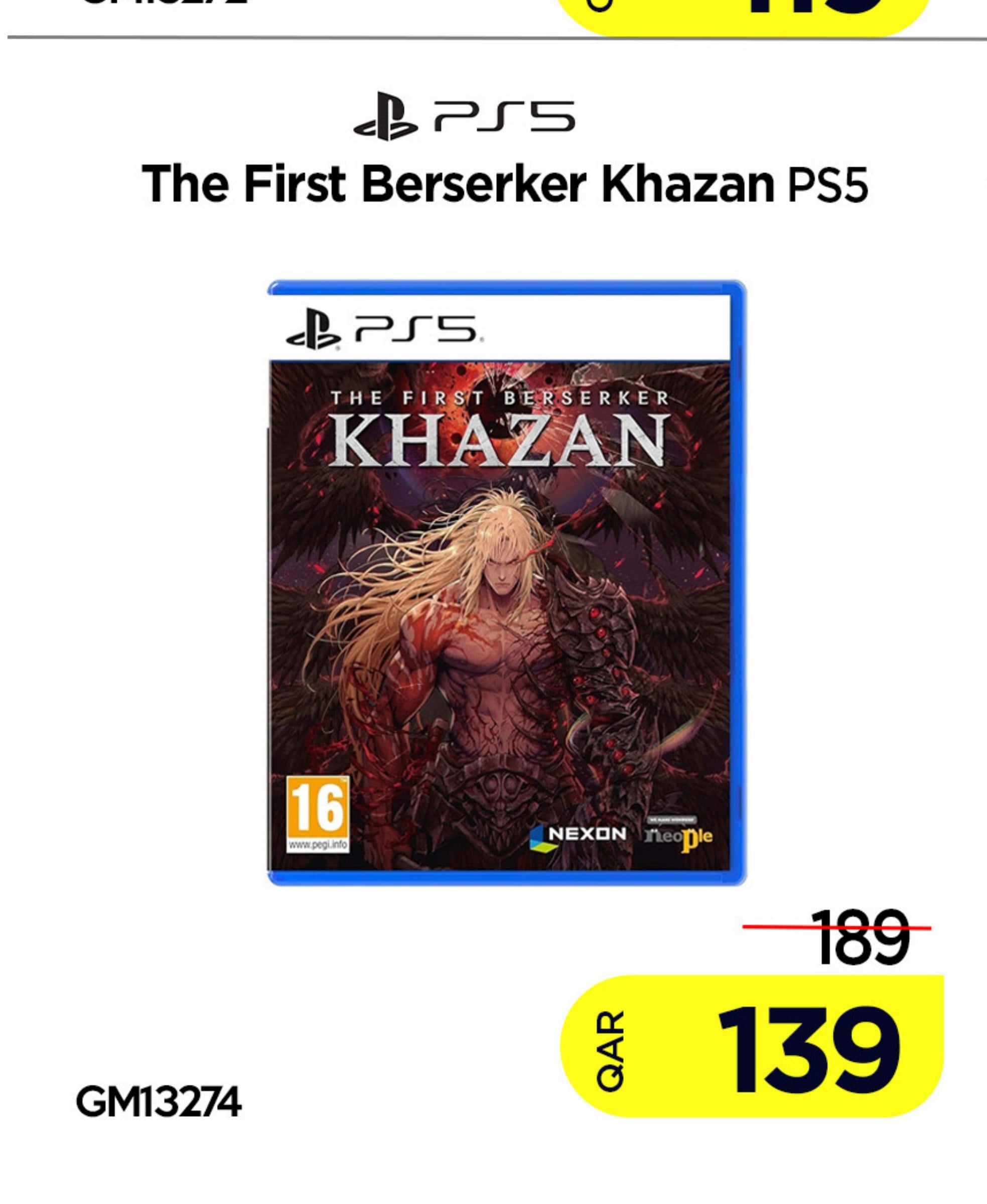 The First Berserker Khazan PS5
