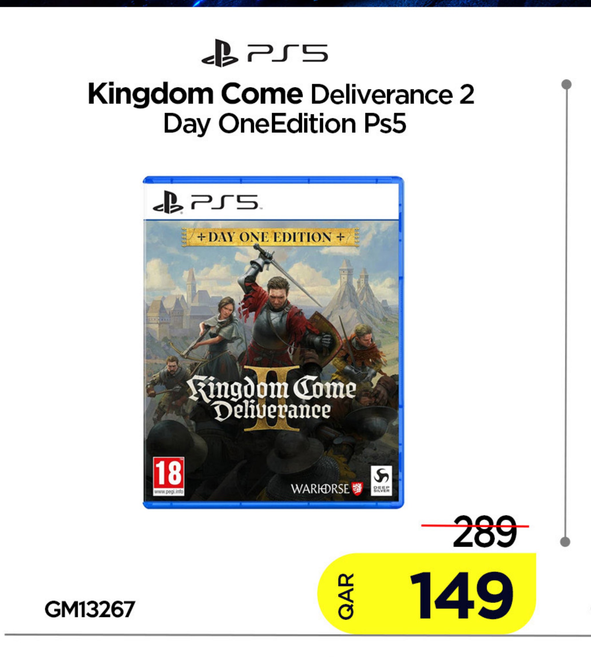 Kingdom Come Deliverance 2 Day OneEdition Ps5