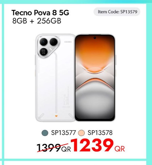 Tecno Pova 8 5G 8GB + 256GB