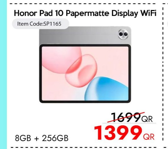 Honor Pad 10 Papermatte Display WiFi 8GB + 256GB