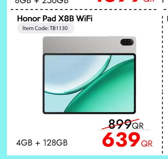 Honor Pad X8B WiFi 4GB + 128GB