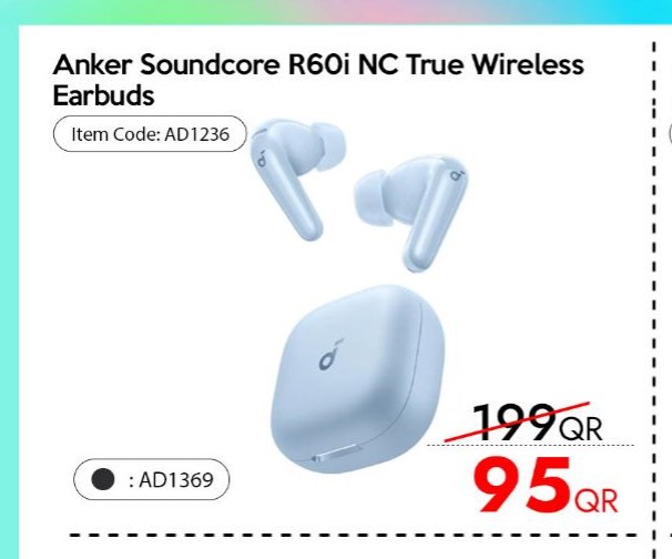 Anker Soundcore R60i NC True Wireless Earbuds