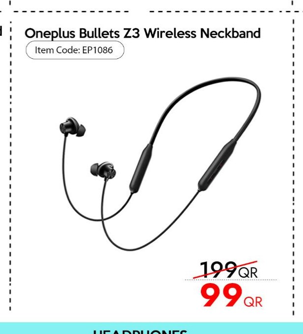Oneplus Bullets Z3 Wireless Neckband