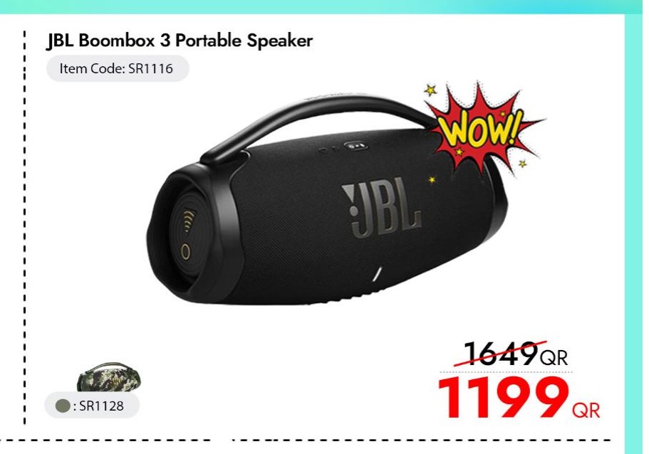 JBL Boombox 3 Portable Speaker