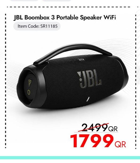 JBL Boombox 3 Portable Speaker WiFi