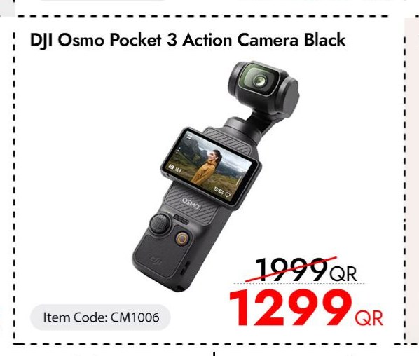 DJI Osmo Pocket 3 Action Camera Black