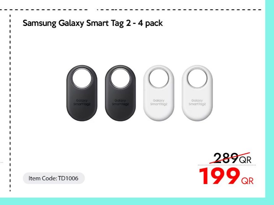 Samsung Galaxy Smart Tag 2 - 4 pack