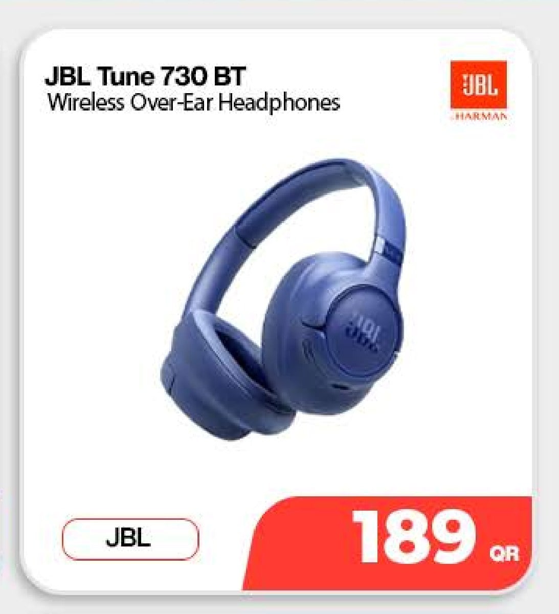 JBL Tune 730 BT Wireless Over-Ear Headphones